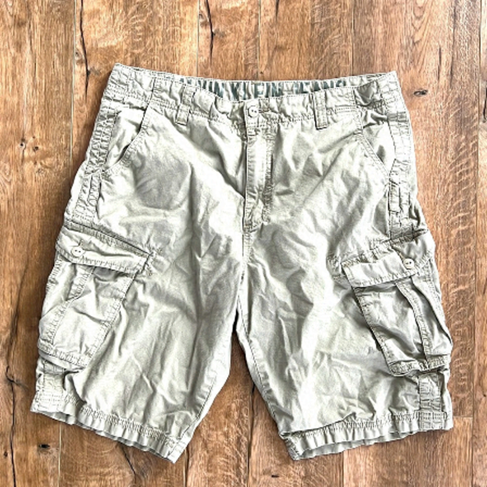 Calvin Klein Jeans Khaki Utility Cargo Shorts